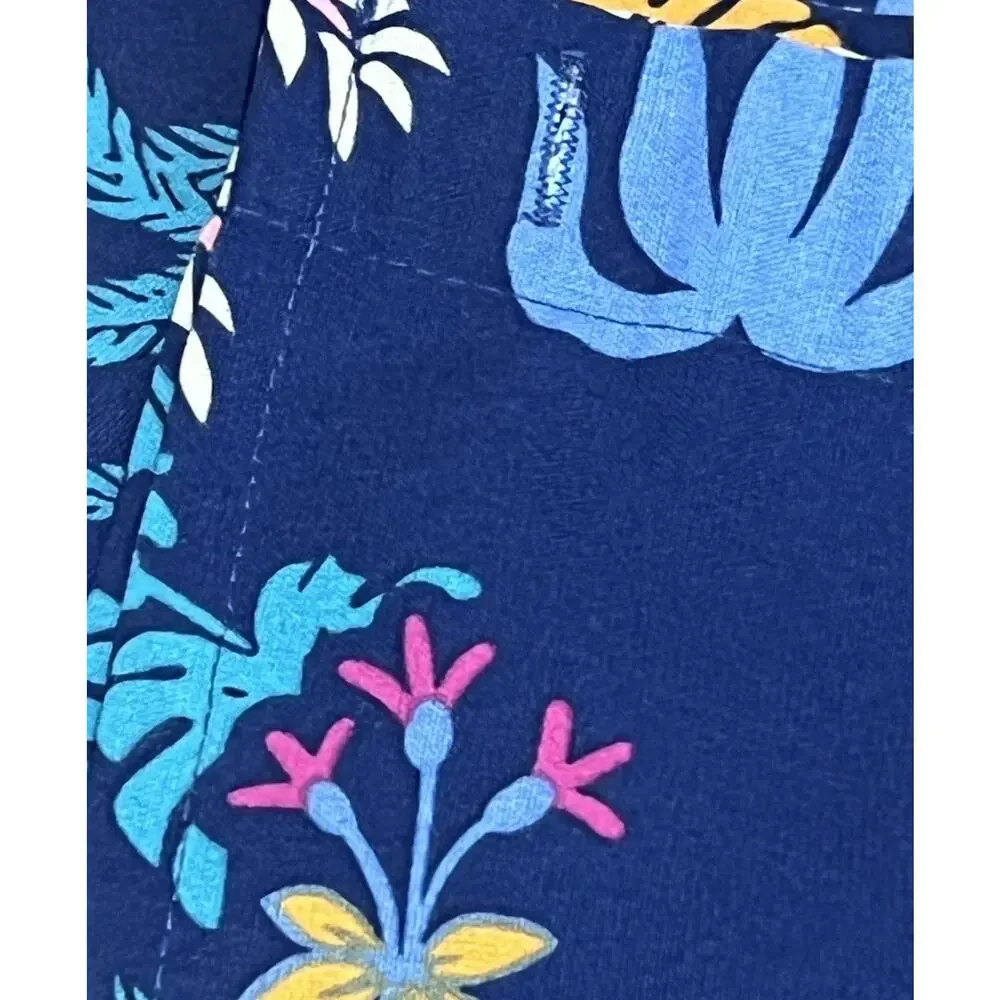 Distant Lands Tropical Palms Cheetah Safari Mod Print Shower Curtain 68x68